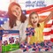 Patriotic Pinwheels 24Pcs 4th of July Pinwheels American Flag Red White and Blue Pinwheels Bulk for Kids 4th of July Decorations